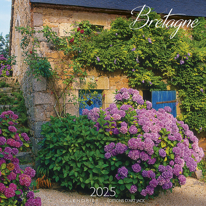 Calendrier Mural 2025 Maison Bretonne