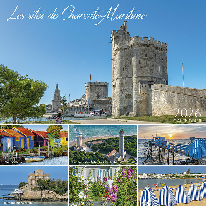Calendrier Mural 2026 Charente Maritime La Rochelle