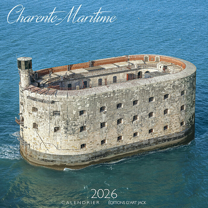 Calendrier Mural 2026 Charente Maritime Fort