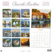Calendrier mural 2025 Charente Maritime