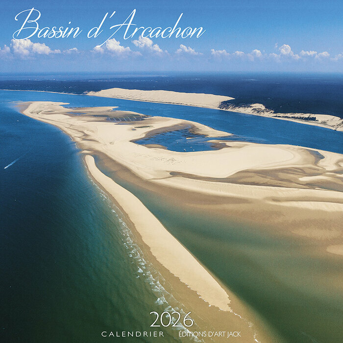Calendrier Mural 2026 Arcachon Dune du Pilat