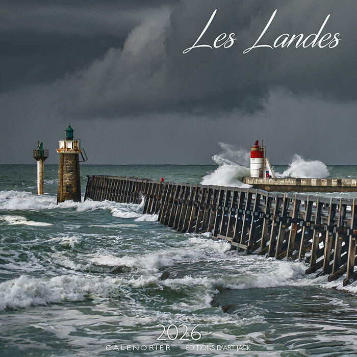 Calendrier Mural 2026 Les Landes Plage