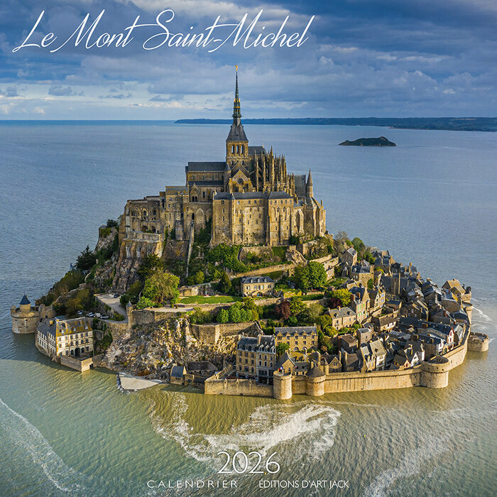 Calendrier Mural 2026 Le Mont Saint Michel 