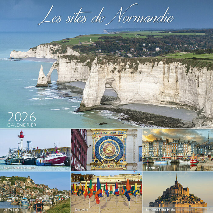 Calendrier Mural 2026 Falaise etret