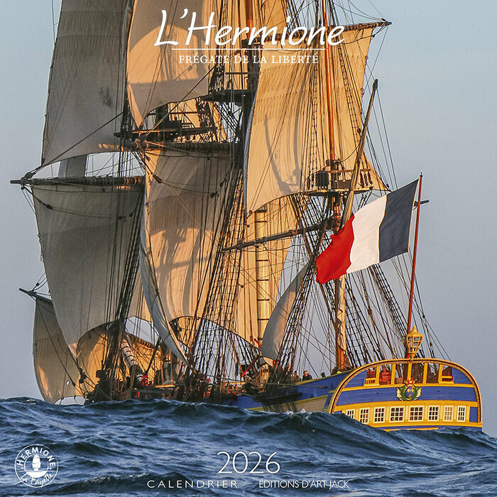 Calendrier Mural 2026 L'Hermione