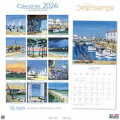Calendrier Papier 2026 Phlippe Deschamp