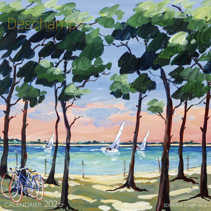 Calendrier Mural 2026 Phlippe Deschamps Ile de r
