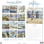 Calendrier Mural 2026 Normandie Mont Saint Michel