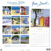 Calendrier Mural 2026 Henri Deuil océan