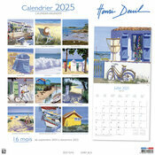 Calendrier Mural 2025 Henri Deuil océan