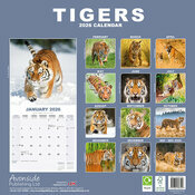 Calendrier papier 2026 Tigre nature