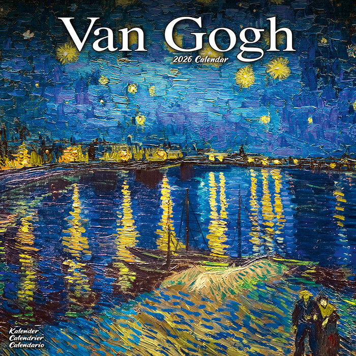 Calendrier 2026 Van Gogh Fleurs