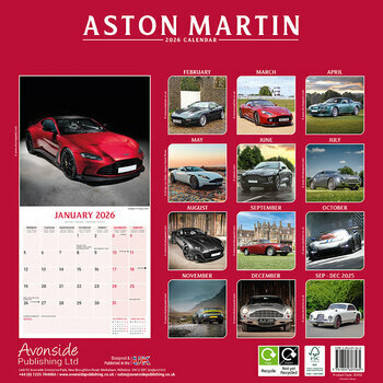 Calendrier 2025 Aston Martin