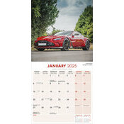 Calendrier 2025 Aston Martin rouge