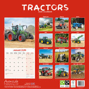 Calendrier papier 2026 Tracteurs