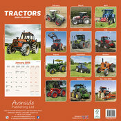 Calendrier Mural 2025 Tracteurs