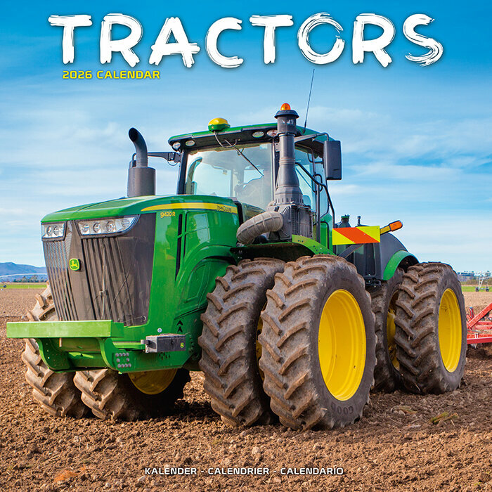 Calendrier Mural 2026 Tracteurs