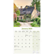 Calendrier Mural 2025 Lieux Emblématique Angleterre Royaume Uni