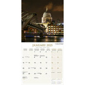 Calendrier 2025 Londres Cathdrale