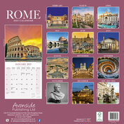 Calendrier 2025 Rome Italie