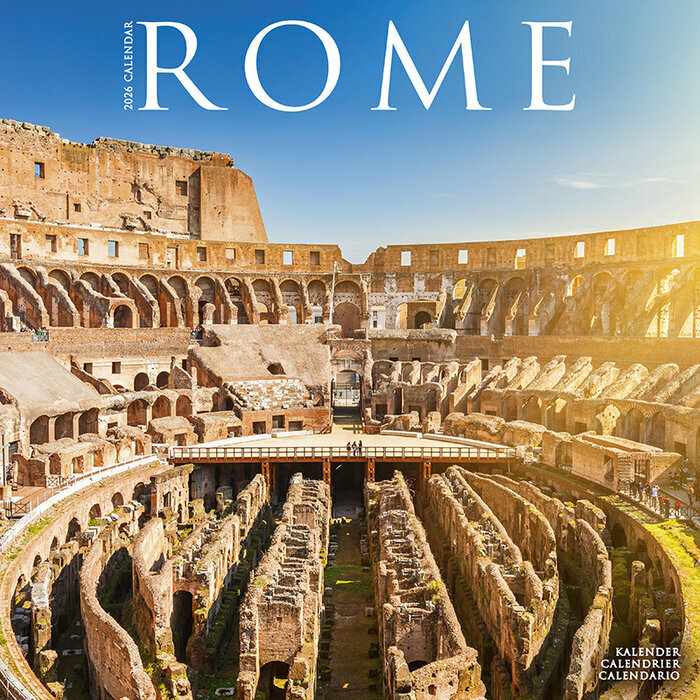 Calendrier 2026 mural Rome Vatican