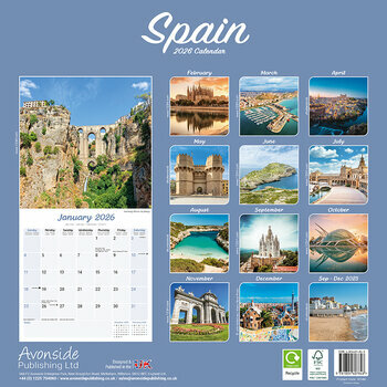 Calendrier 2026 Espagne