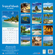 Calendrier 2025 Iles de paradis