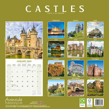 Calendrier 2026 Châteaux