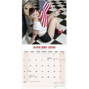 Calendrier 2026 Pin up retro photo