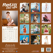 Calendrie r2025 Retro Pin up Maillot rtro