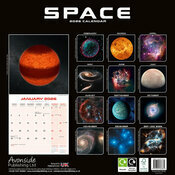 Calendrier 2026 papier Espace Terre