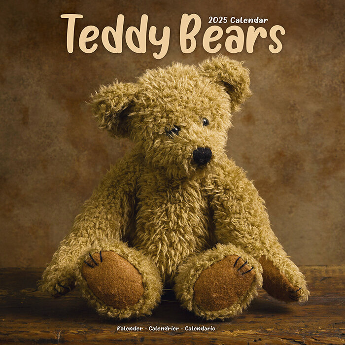 Calendrier 2025 Ourson Teddy Peluche