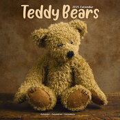 Calendrier 2025 Ourson Teddy Peluche
