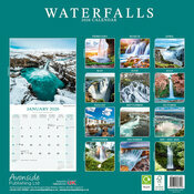 Calendrier 2026 papier Cascade Nature