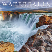 Calendrier 2026 mural Cascade Nature