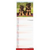 Calendrier Chiots Berger Allemand 2025