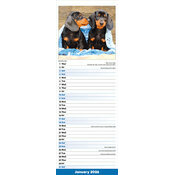 Calendrier Mural 2025 Chiots