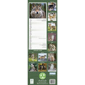 Calendrier Mural Loup 2025
