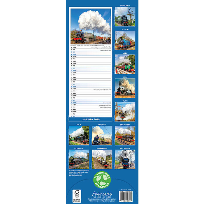 Calendrier  Locomotive 2026