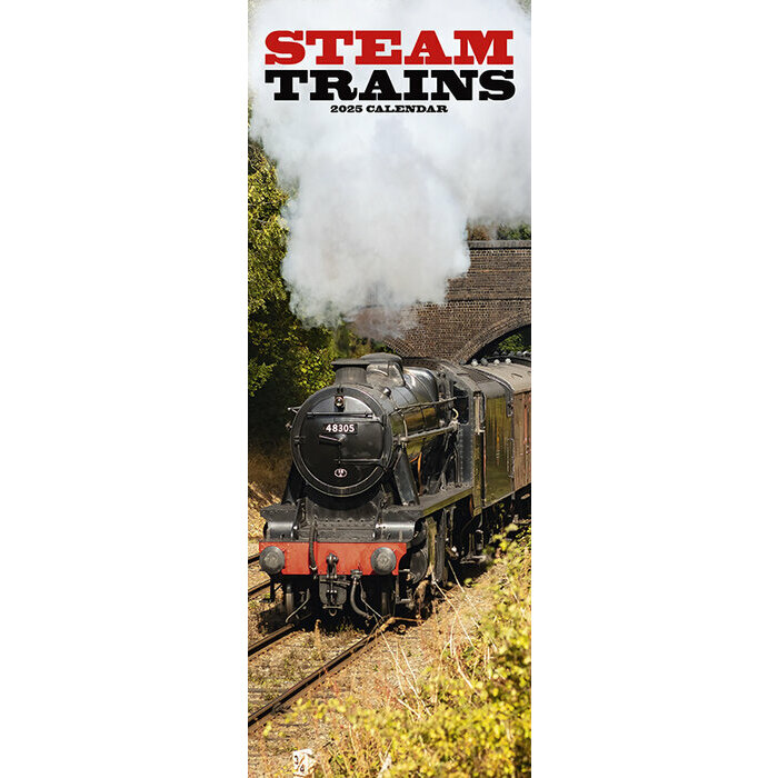 Calendrier Slim Locomotive 2025
