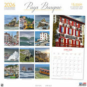 Calendrier Mural 2025 Region Pays Basque