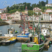 Calendrier Mural Pays Basque Port Ciboure 2025