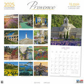 Calendrier Mural 2025 Provence