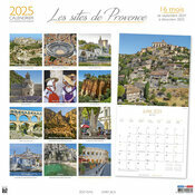 Calendrier 2025 Provence Marseille Nimes Cassis