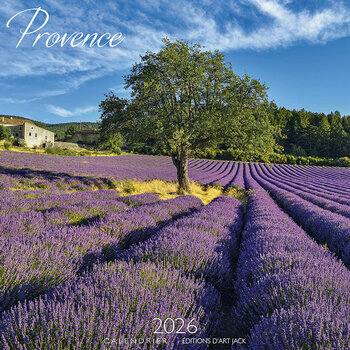 Calendrier 2026 Provence Champs de Lavande