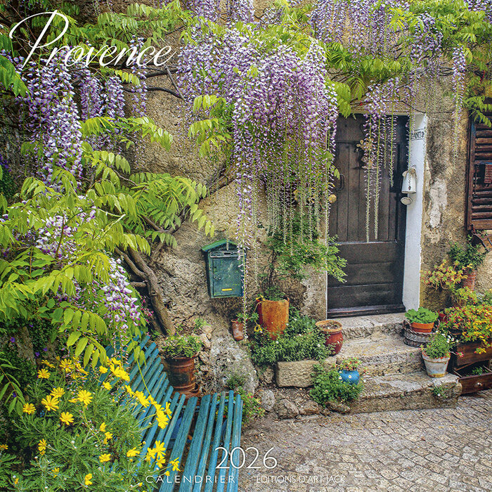 Calendrier 2026 Maison Provence Colore