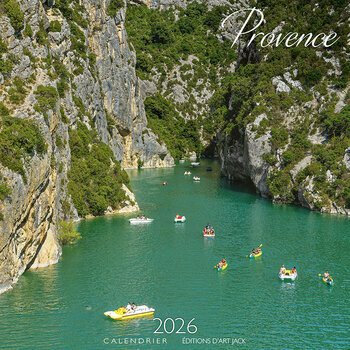 Calendrier 2025 Provence Gorges du Verdon