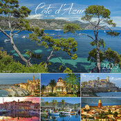 Calendrier 2025 Cte d'Azur Cannes Calanques 