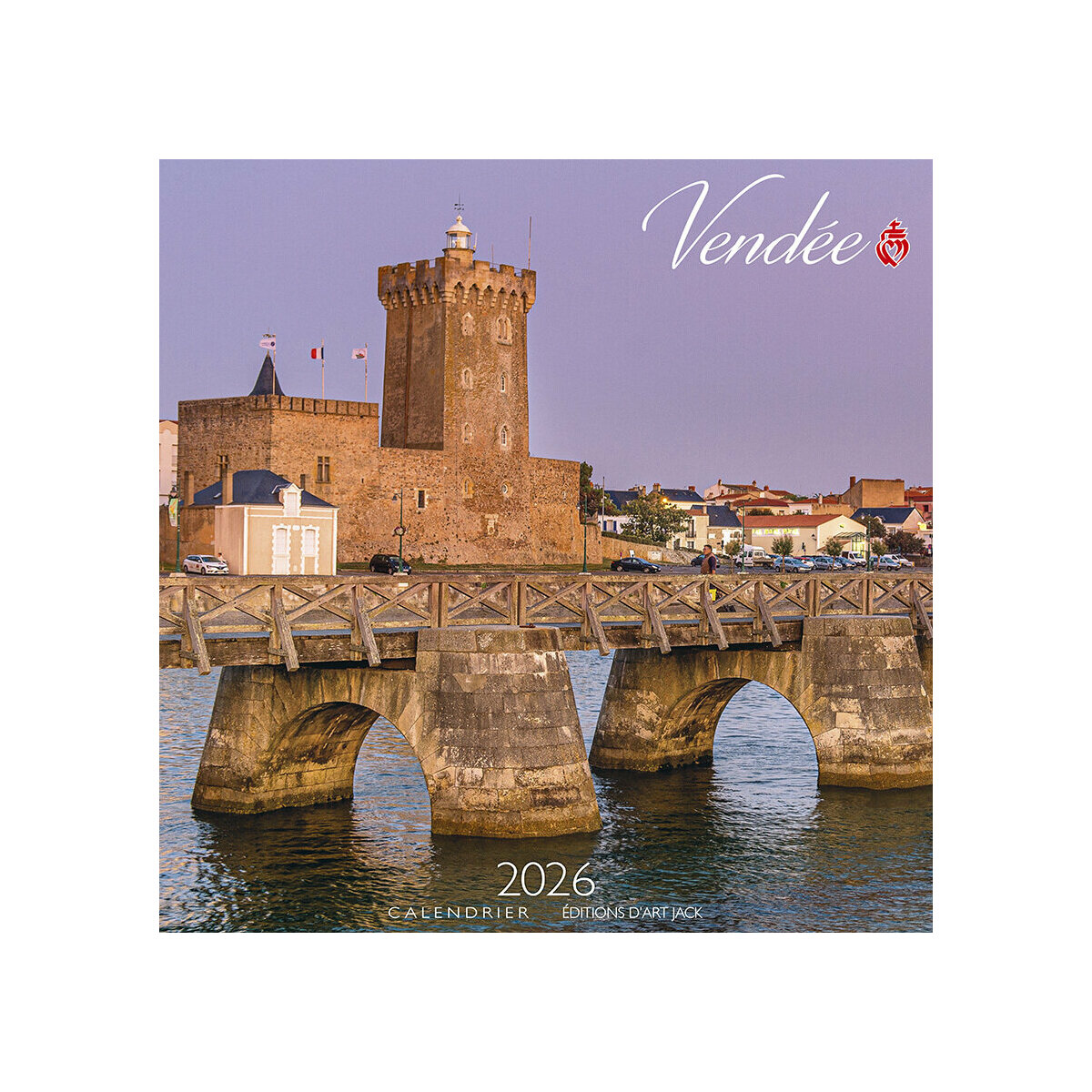 Calendrier Mural 2025 Region Française Vendée Plages Ile de Ré Noirmoutier