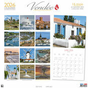 Calendrier Mural 2026 Vende Cte Atlantique